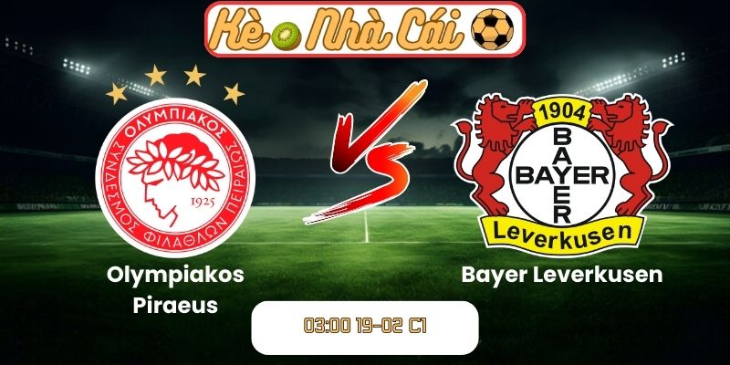 Soi kèo trận đấu Olympiakos Piraeus vs Bayer Leverkusen (03:00 19-02, C1) 3 Soi kèo trận đấu Olympiakos Piraeus vs Bayer Leverkusen (03:00 19-02, C1)